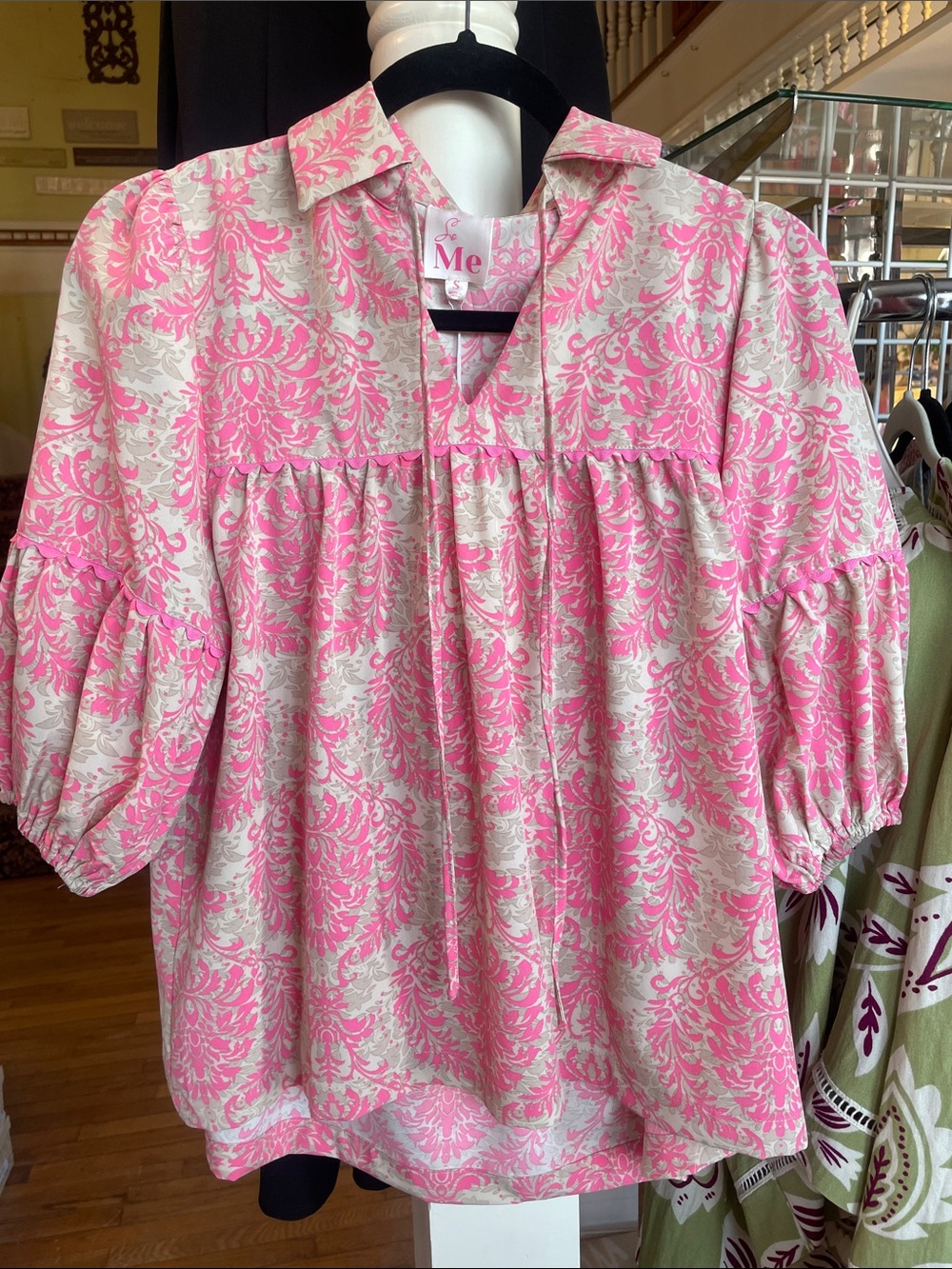 NWT So Me Babydoll Blouse